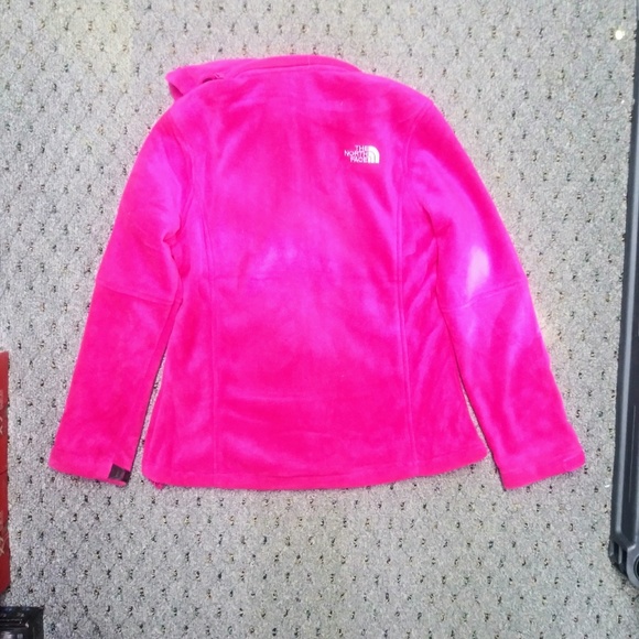 The North Face Fleece Hoodie Jacket Removable Hood - Picture 6 of 8